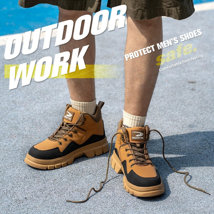 "Wolf" Puncture Resistant Steel Toe Work Boots