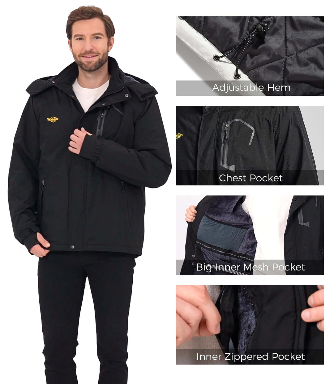 "Alpine" Fleece Insulated Winter Jacket