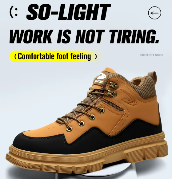 "Wolf" Puncture Resistant Steel Toe Work Boots