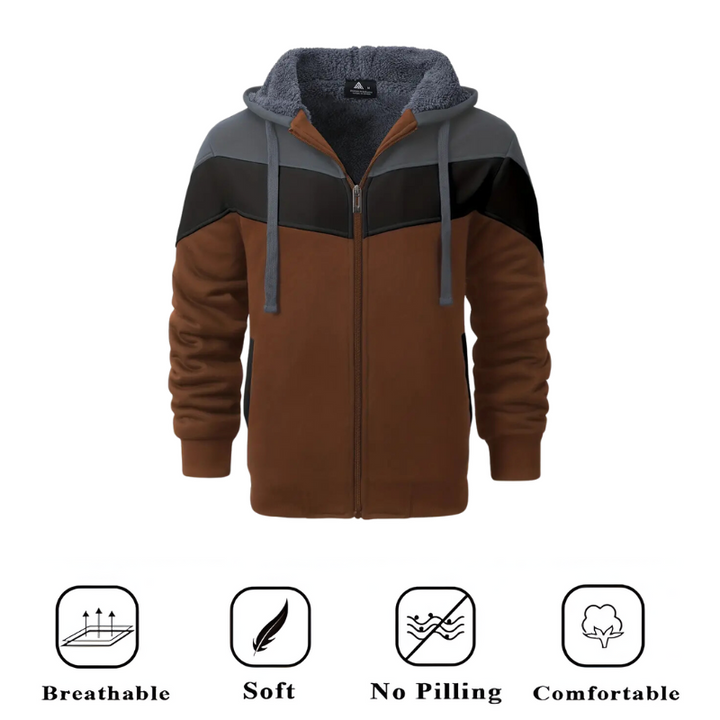 "Tundra" Fleece Lining Insulated Zip-Up