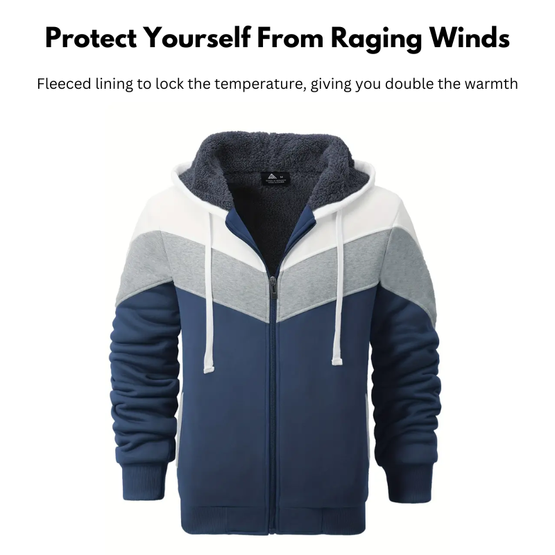 "Tundra" Fleece Lining Insulated Zip-Up