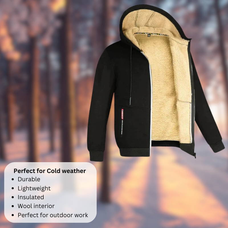 "Caribou" Fleece Insulated Winter jacket