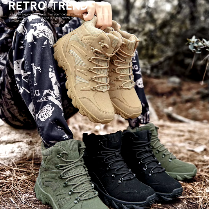 "Combat" Tactical Outdoor Water Resistant Boots