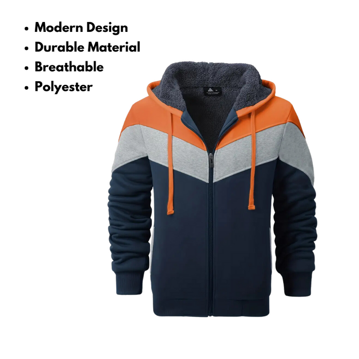 "Tundra" Fleece Lining Insulated Zip-Up