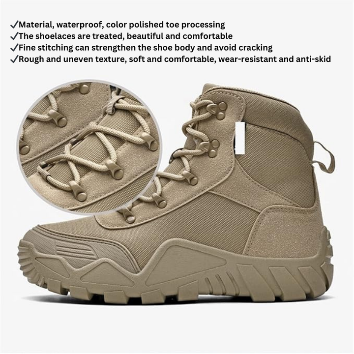 "Tactical" Water Resistant Work Boots