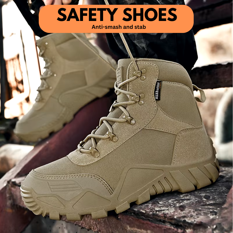 "Tactical" Water Resistant Work Boots