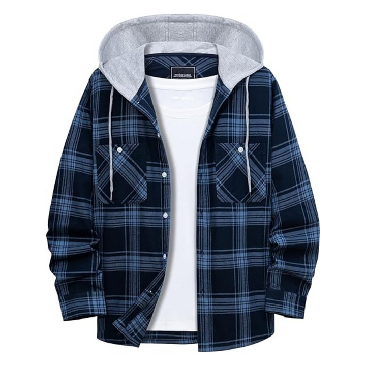 Flannel Insulated Work Hoodie